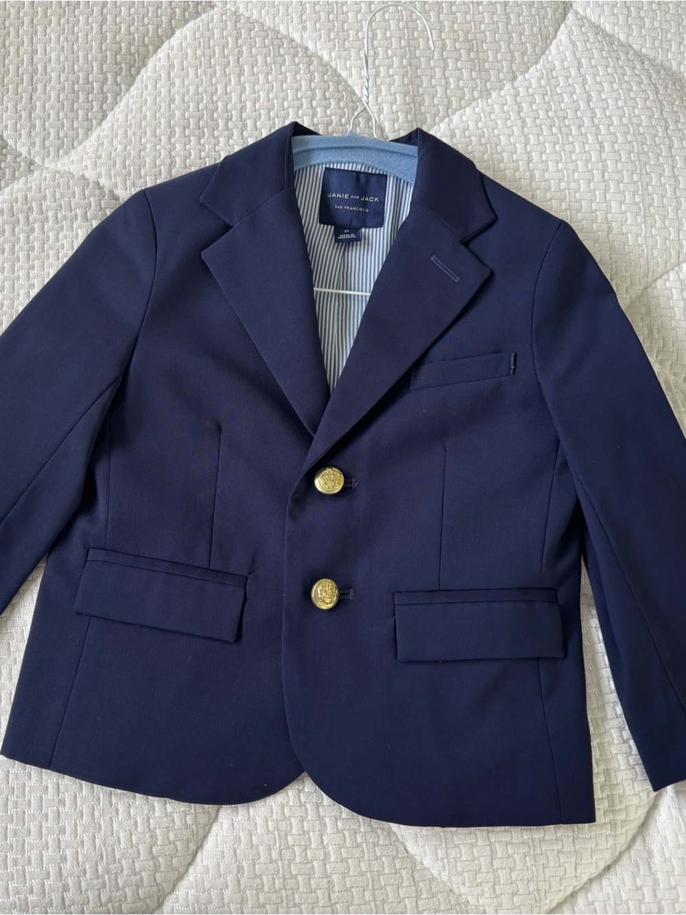 Janie and Jack Navy Boys' Sport Coat